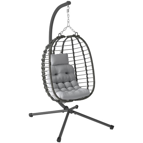 Outsunny rattan hanging egg - outsunny,