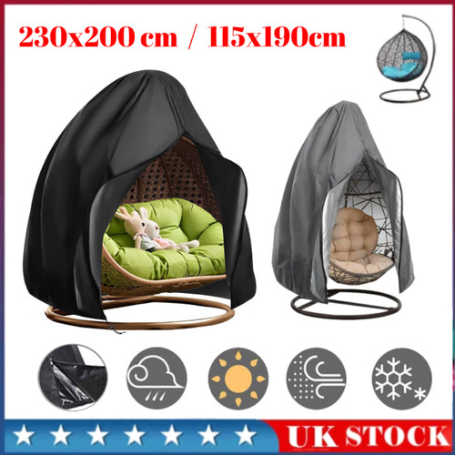Single double egg chair - chair, cover