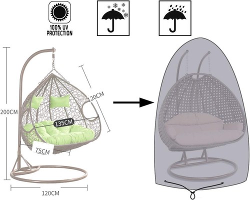 Fly cover hanging swing - hanging,