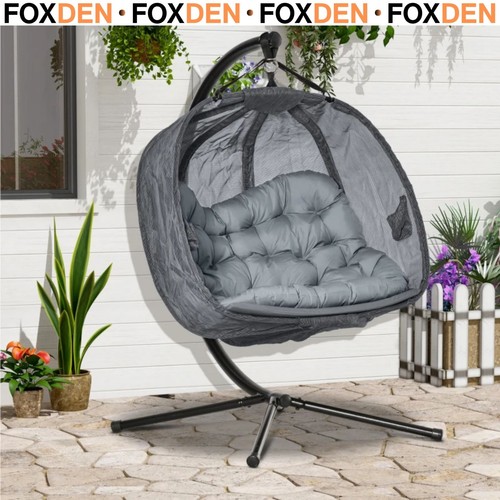 Double hanging egg - hanging, chair