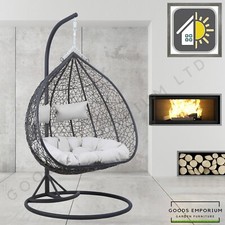 2 Seater Double Hanging Rattan