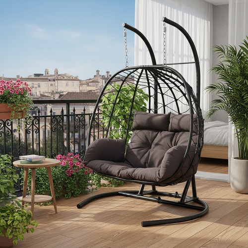 Hanging rattan egg - egg, chair